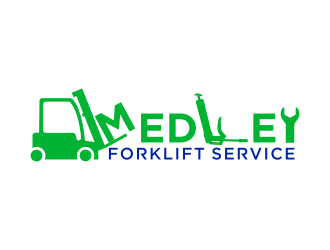 Medley Forklift Service logo design by Kanya