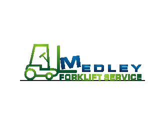Medley Forklift Service logo design by febri