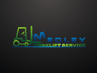 Medley Forklift Service logo design by febri