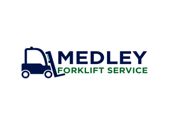 Medley Forklift Service logo design by evdesign
