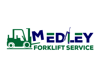 Medley Forklift Service logo design by kopipanas