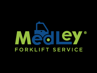 Medley Forklift Service logo design by Srikandi