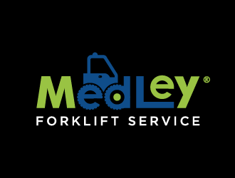 Medley Forklift Service logo design by Srikandi