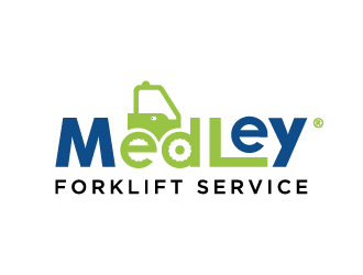 Medley Forklift Service logo design by Srikandi