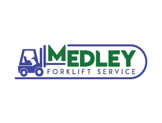 Medley Forklift Service logo design by Shailesh
