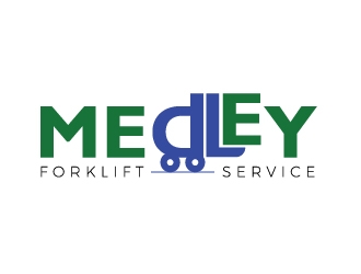 Medley Forklift Service logo design by Shailesh