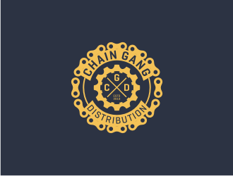 chain gang distribution logo design by Susanti