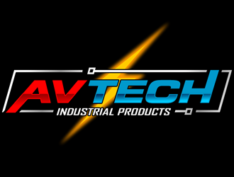 Avtech Industrial Products logo design by Coolwanz