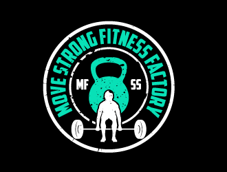 Move Strong Fitness Factory logo design by Ultimatum