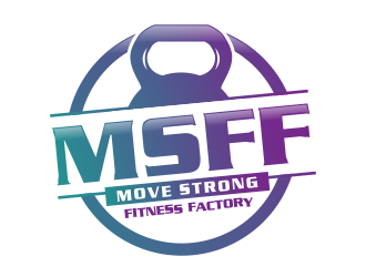 Move Strong Fitness Factory logo design by kopipanas