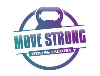 Move Strong Fitness Factory logo design by kopipanas