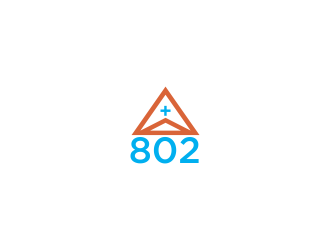 Pyramid 802 Plus logo design by oke2angconcept