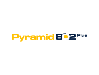Pyramid 802 Plus logo design by BlessedArt