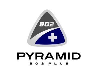Pyramid 802 Plus logo design by AisRafa