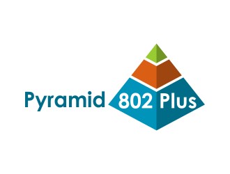 Pyramid 802 Plus logo design by creator_studios