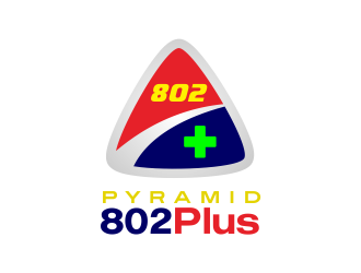 Pyramid 802 Plus logo design by AisRafa