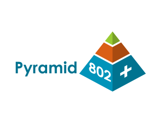 Pyramid 802 Plus logo design by creator_studios