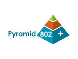 Pyramid 802 Plus logo design by creator_studios