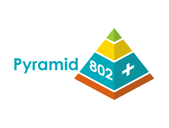 Pyramid 802 Plus logo design by creator_studios