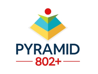 Pyramid 802 Plus logo design by Andrei P