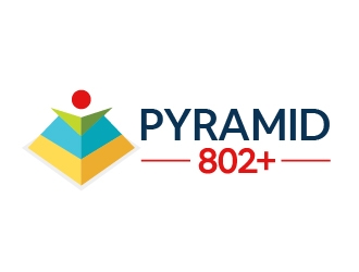 Pyramid 802 Plus logo design by Andrei P