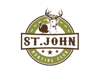 St. John Hunting Club logo design by shravya