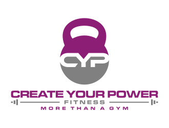 Create Your Power Fitness logo design by p0peye