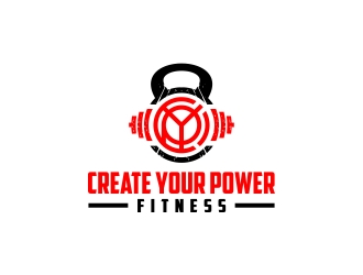 Create Your Power Fitness logo design by CreativeKiller