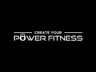Create Your Power Fitness logo design by ammad