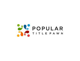 Popular Title Pawn  logo design by blackcane