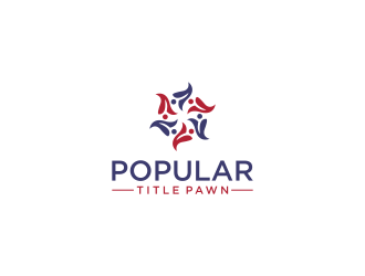 Popular Title Pawn  logo design by rian38