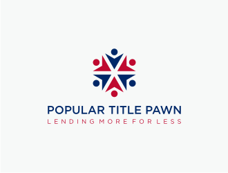 Popular Title Pawn  logo design by Susanti