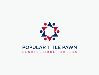 Popular Title Pawn  logo design by Susanti