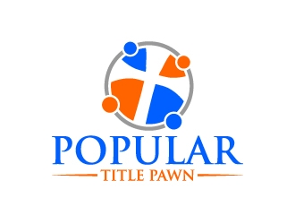 Popular Title Pawn  logo design by karjen