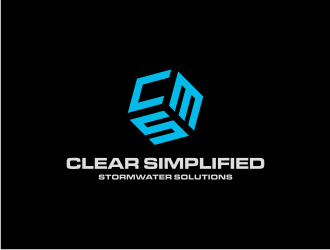 CS3 - Clear Simplified Stormwater Solutions logo design by asyqh