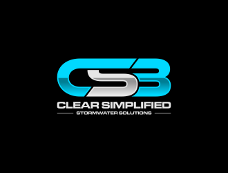 CS3 - Clear Simplified Stormwater Solutions logo design by haidar