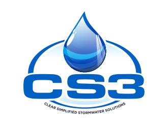 CS3 - Clear Simplified Stormwater Solutions logo design by Greenlight