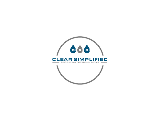 CS3 - Clear Simplified Stormwater Solutions logo design by jancok