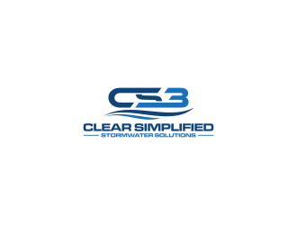 CS3 - Clear Simplified Stormwater Solutions logo design by RIANW