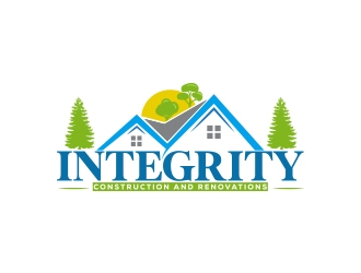 Integrity Construction and Renovations logo design by zubi