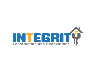 Integrity Construction and Renovations logo design by zubi