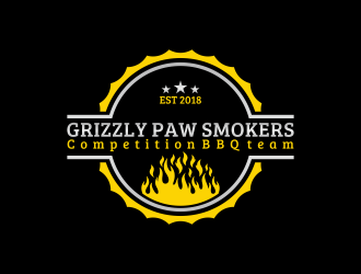 Grizzly Paw Smokers logo design by BlessedArt