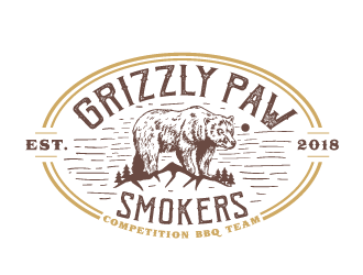 Grizzly Paw Smokers logo design by Ultimatum