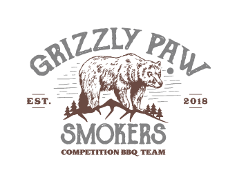 Grizzly Paw Smokers logo design by Ultimatum