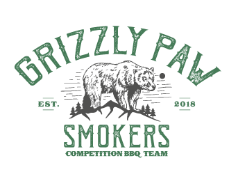 Grizzly Paw Smokers logo design by Ultimatum