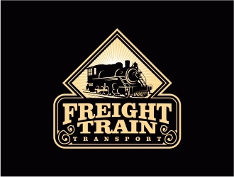 FREIGHT TRAIN TRANSPORT  logo design by Eko_Kurniawan