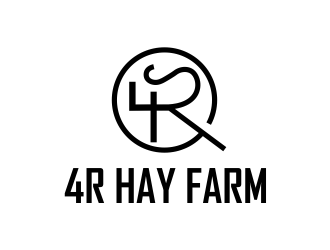 4R Hay Farm logo design by Dhieko