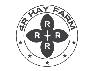 4R Hay Farm logo design by design_brush