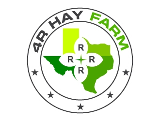 4R Hay Farm logo design by design_brush