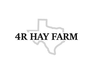 4R Hay Farm logo design by DesignPal